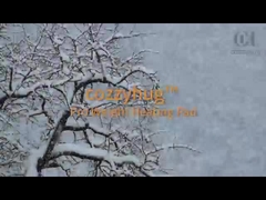 Pad di riscaldamento a rivestimento posteriore ponderato con funzione a infrarossi e ad ioni negativi